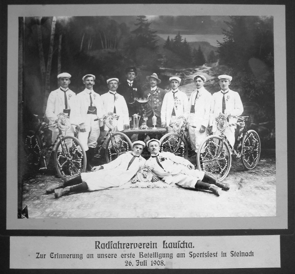 Mannschaftsfoto von 1908